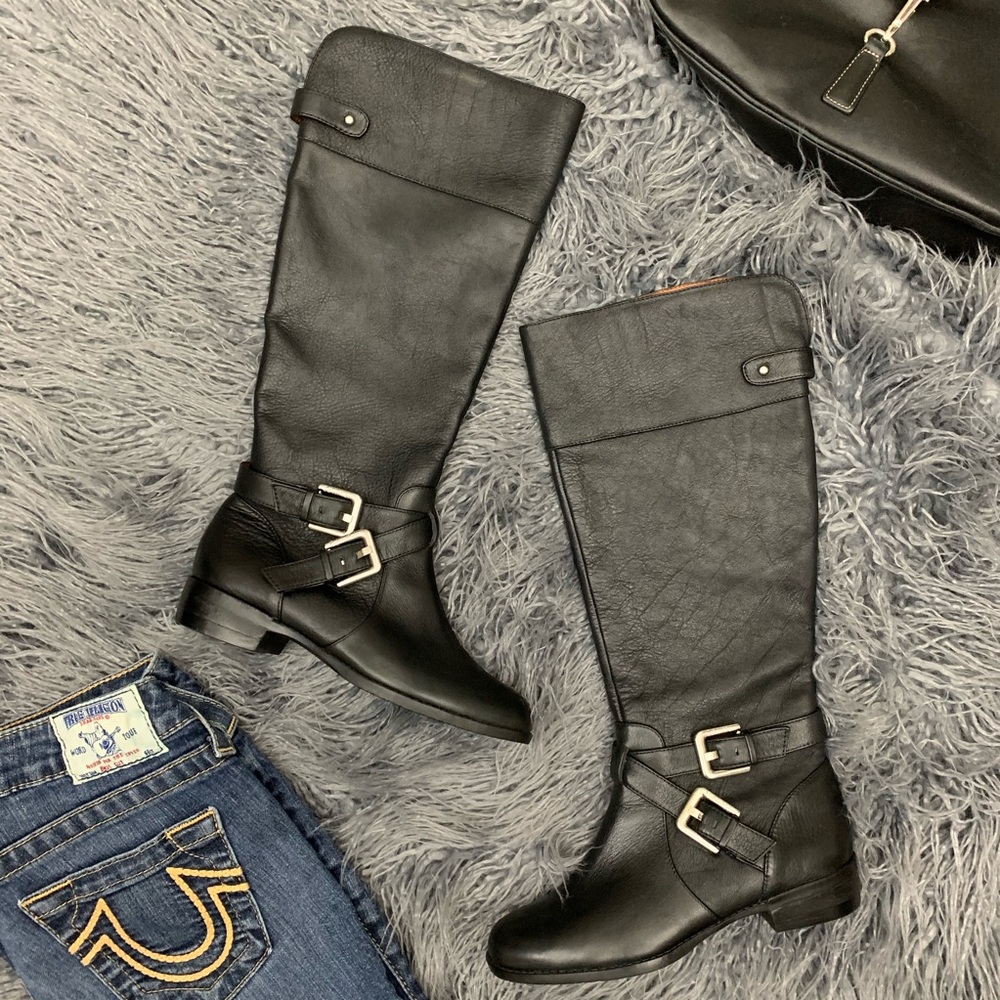 -LikeNew- Calvin Klein Hayden Riding Boots